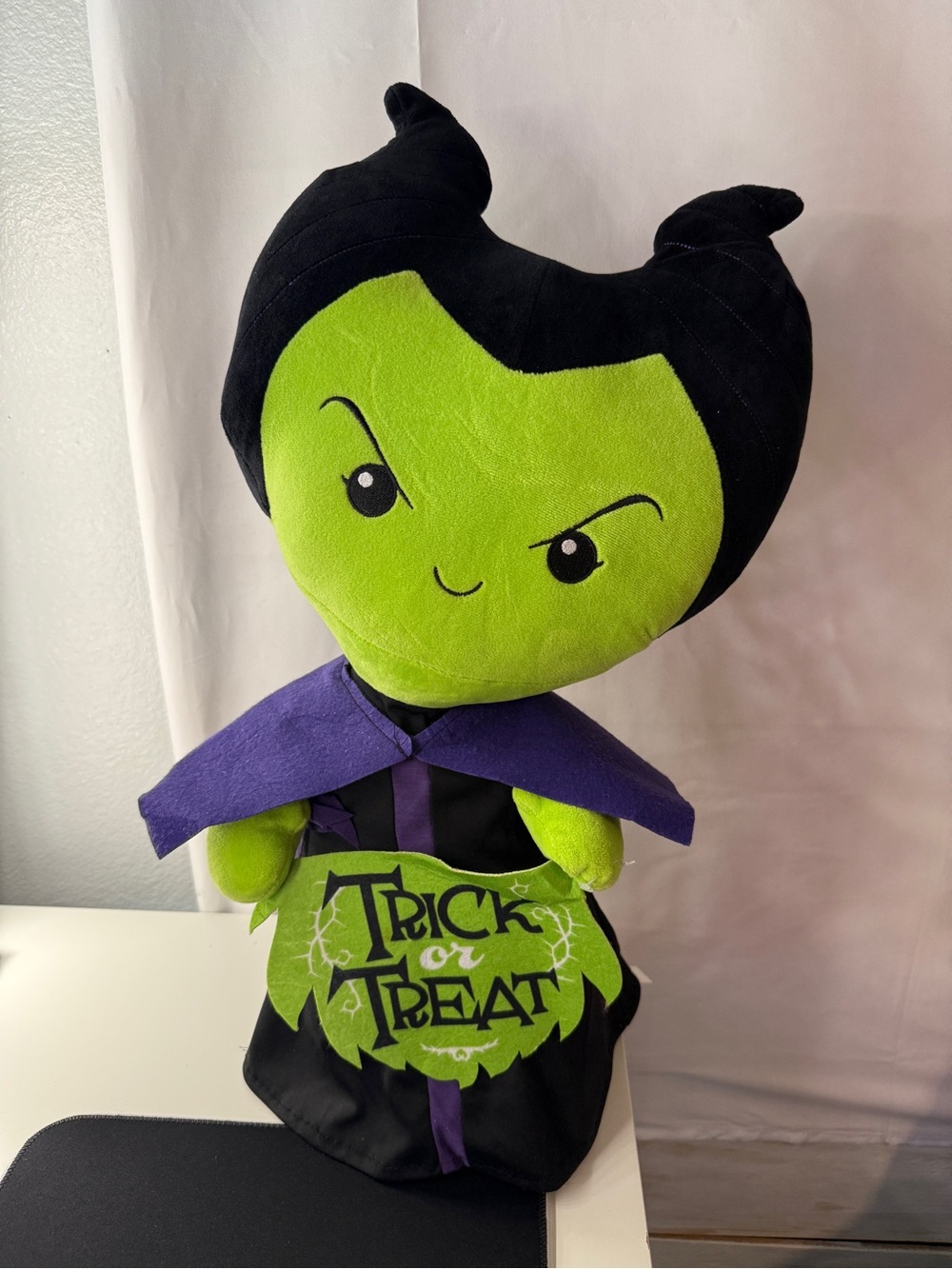 Disney Villains Maleficent 24” Plush Halloween Porch Greeter Decoration